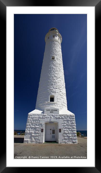 Cape Leeuwin Framed Mounted Print by Danny Cannon