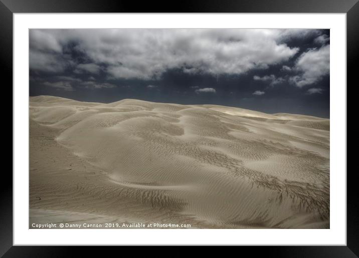 Dunes Framed Mounted Print by Danny Cannon