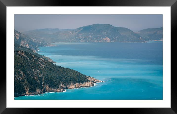 The joy of the Greek Islands Framed Mounted Print by Naylor's Photography