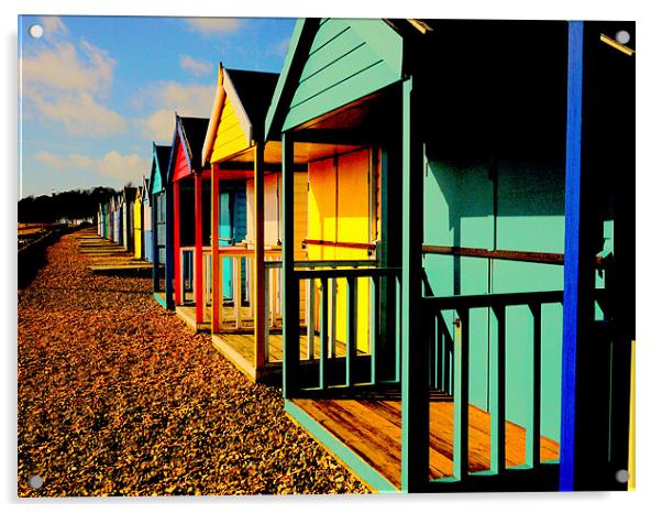 Colour Hut Acrylic by Louise Godwin