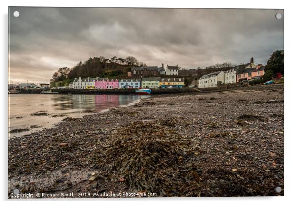 This photograph makes the beach appear really long Acrylic by Richard Smith