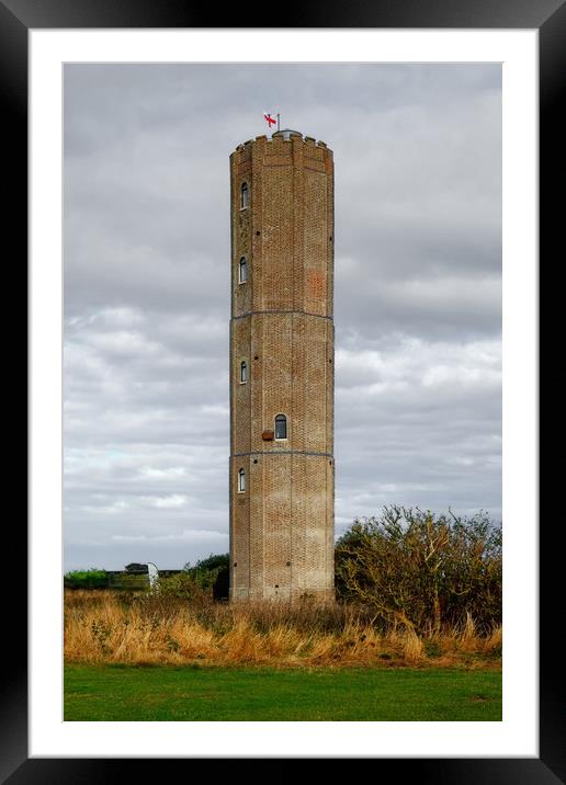 The Naze Tower Framed Mounted Print by Diana Mower