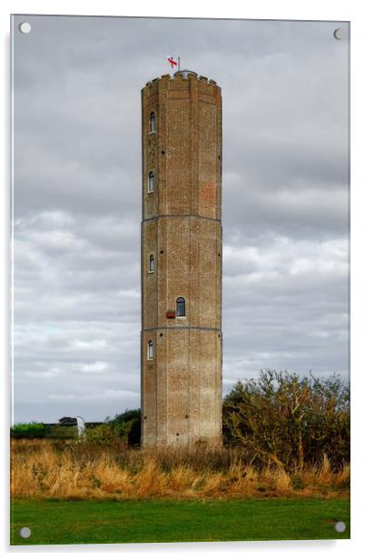 The Naze Tower Acrylic by Diana Mower