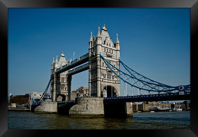 Tower Bridge London UK Framed Print by Dawn O'Connor