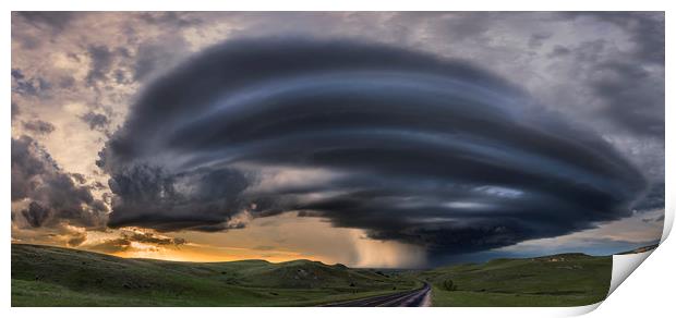 The Ogallala Supercell Print by John Finney