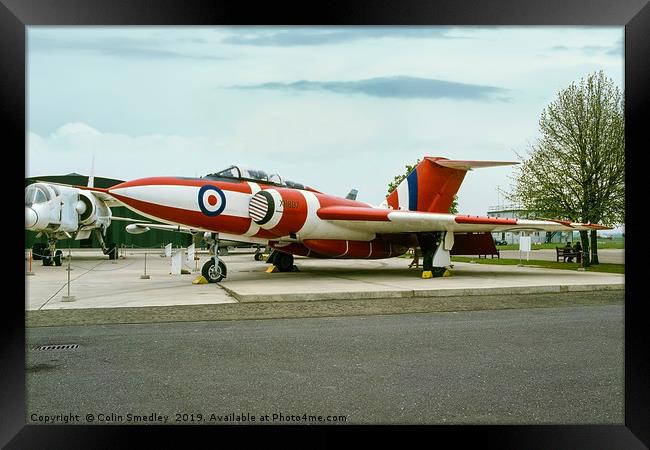 Gloster Javelin FAW.9 XH897 Framed Print by Colin Smedley