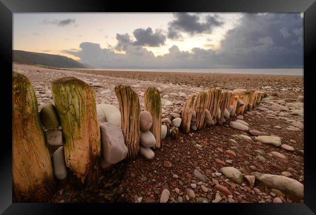 Waiting for the Storm Framed Print by David Neighbour