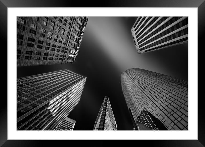 Standing Tall - San Fran Framed Mounted Print by Martin Williams