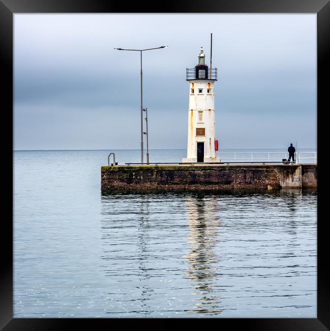 Chalmers Lighthouse, Anstruther Pier Framed Print by George Robertson