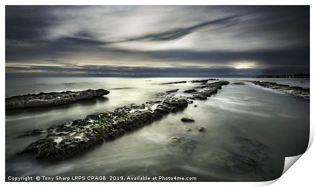 GOAT LEDGE, HASTINGS, EAST SUSSEX Print by Tony Sharp LRPS CPAGB