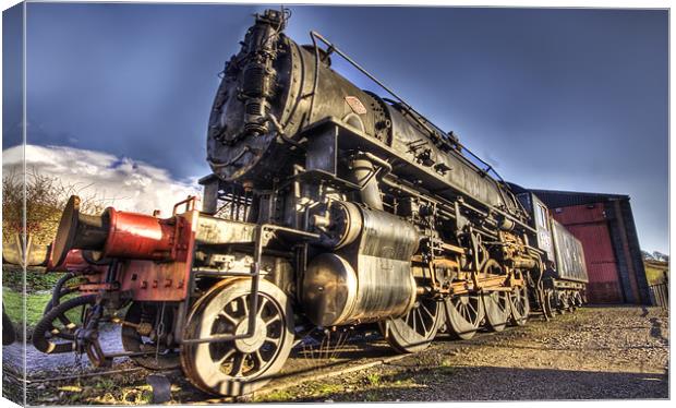 The Iron Horse Canvas Print by Jim kernan