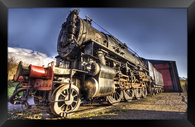 The Iron Horse Framed Print by Jim kernan