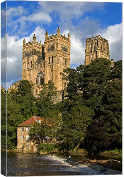 Durham Cathedral Canvas Print by Joyce Storey