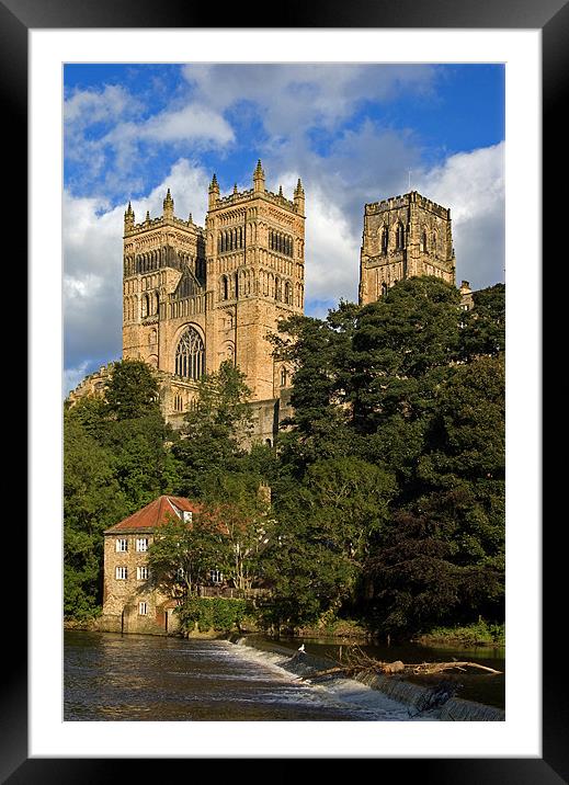 Durham Cathedral Framed Mounted Print by Joyce Storey