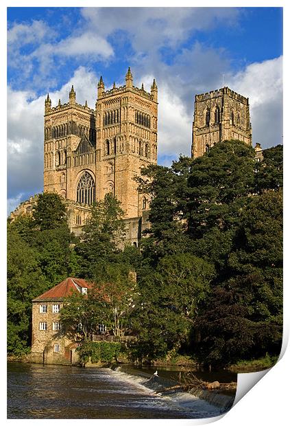 Durham Cathedral Print by Joyce Storey