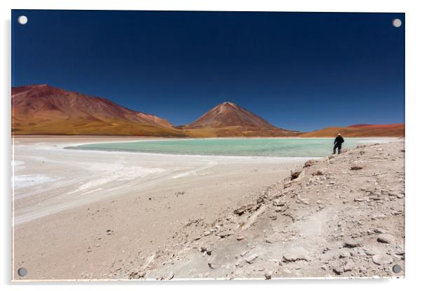 Atacama Desert, Bolivia Acrylic by Phil Spalding