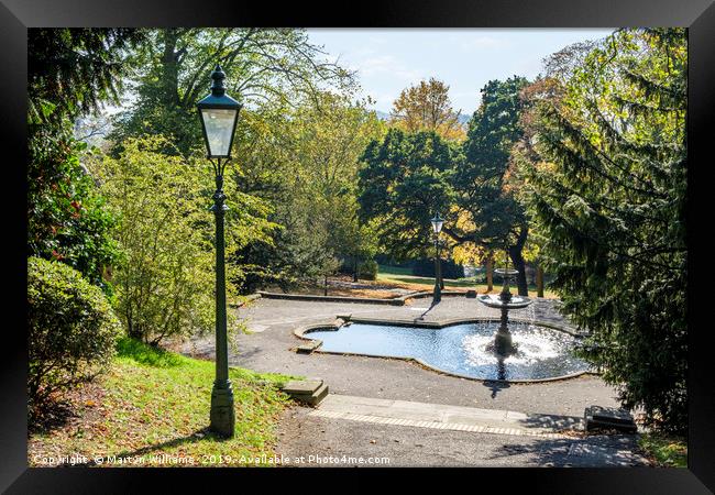 Lincoln Arboretum Framed Print by Martyn Williams