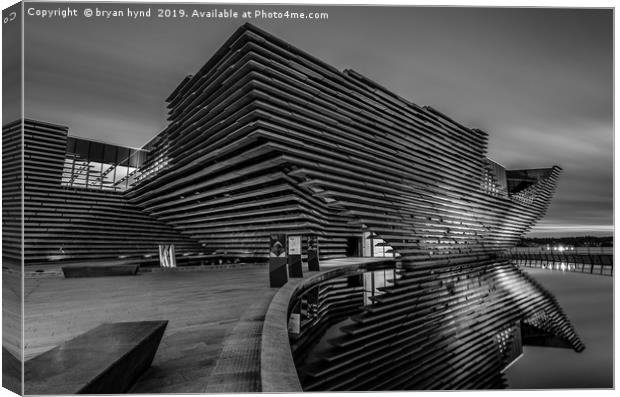 The V&A Dundee Canvas Print by bryan hynd