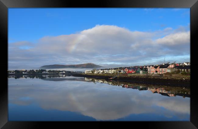 Magical morning in Dingle Framed Print by barbara walsh