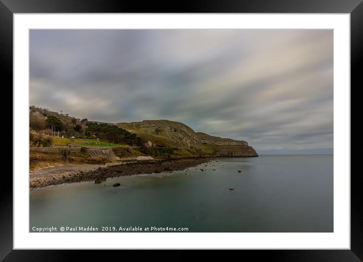 The Great Orme Framed Mounted Print by Paul Madden