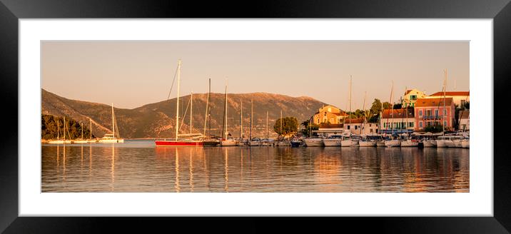 Beautiful Bay of Fiscardo Framed Mounted Print by Naylor's Photography