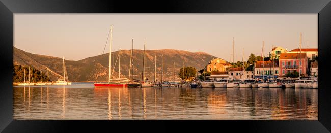 Beautiful Bay of Fiscardo Framed Print by Naylor's Photography