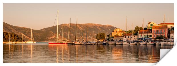 Beautiful Bay of Fiscardo Print by Naylor's Photography