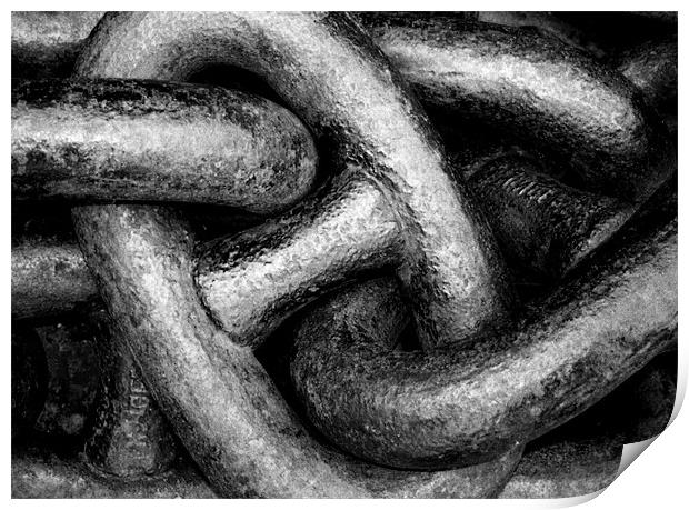 Chains Print by Jonathan Pankhurst