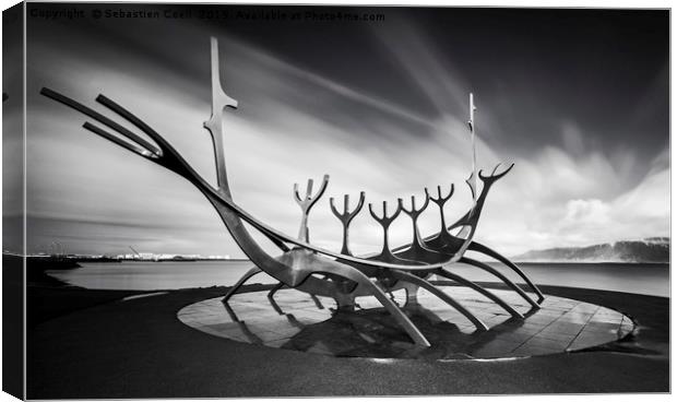 The Sun voyager  Canvas Print by Sebastien Coell