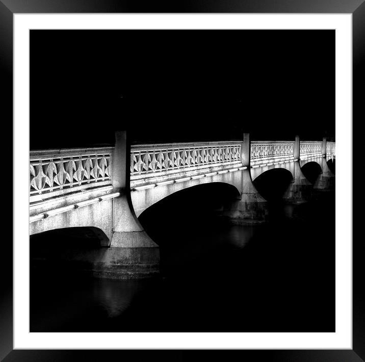 Across The River Framed Mounted Print by DiFigiano Photography