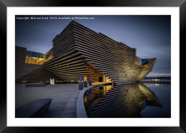 V&A Dundee Framed Mounted Print by bryan hynd