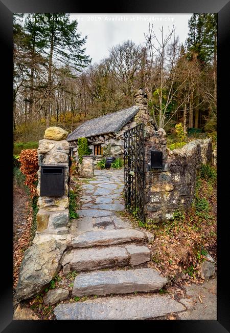 The Ugly House Snowdonia Framed Print by Adrian Evans