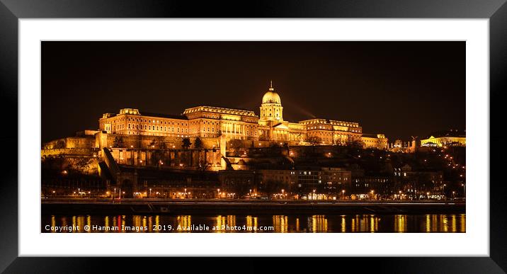 Budapest Castle Framed Mounted Print by Hannan Images