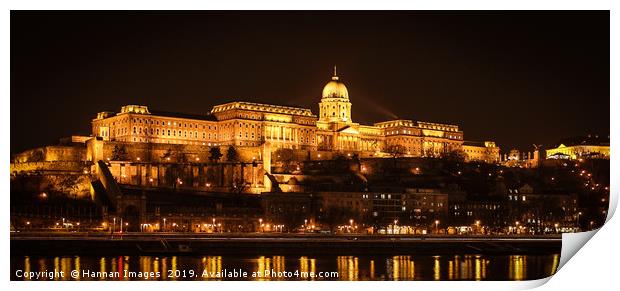 Budapest Castle Print by Hannan Images