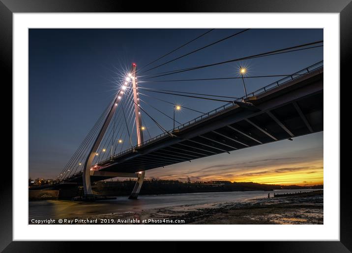 Northern Spire at Sunset Framed Mounted Print by Ray Pritchard
