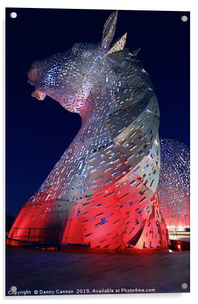 Kelpies Acrylic by Danny Cannon
