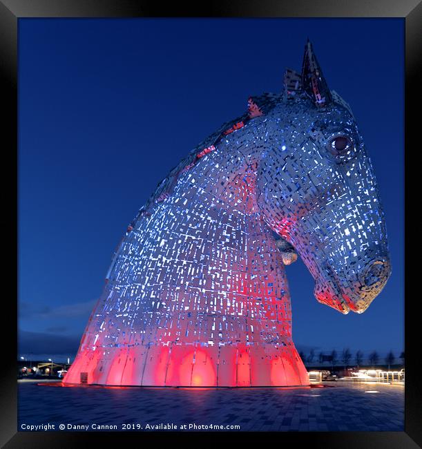 The Kelpies Framed Print by Danny Cannon