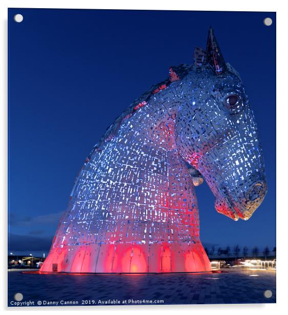 The Kelpies Acrylic by Danny Cannon