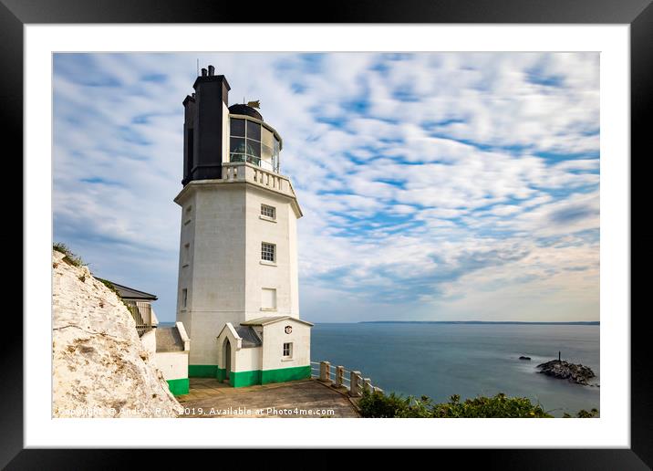 St Anthony's Head Lighthouse Framed Mounted Print by Andrew Ray