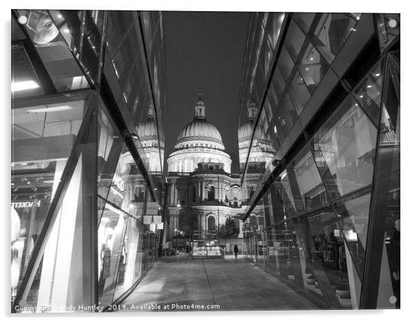 St Pauls Cathedral  Acrylic by Andy Huntley