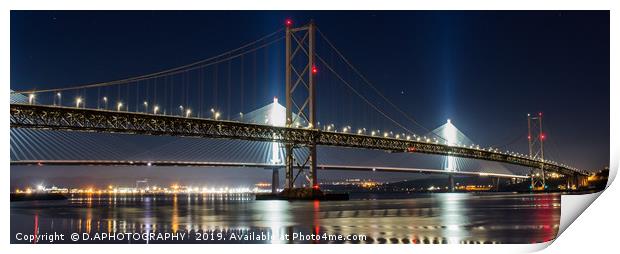 Queensferry View  Print by D.APHOTOGRAPHY 
