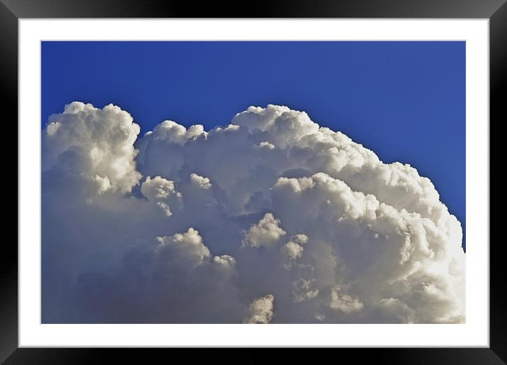 Cumulus Framed Mounted Print by Darrin Collett