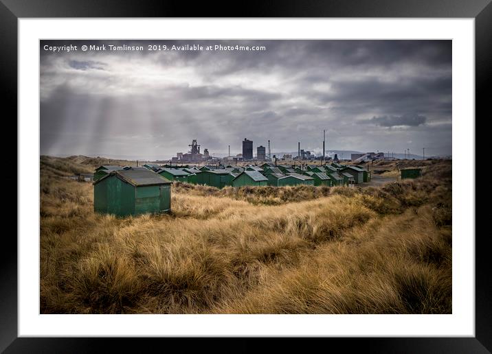 Workers Huts Framed Mounted Print by Mark Tomlinson