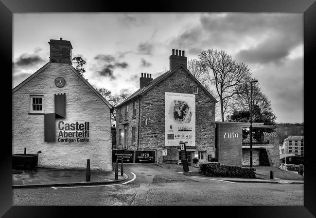 Cardigan Castle, Wales, UK Framed Print by Mark Llewellyn