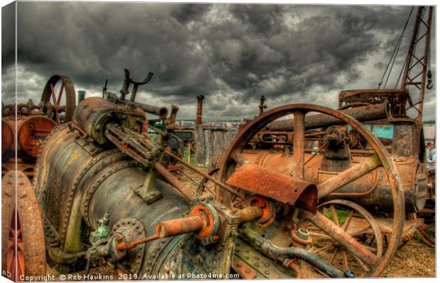 Extreme Scrappage  Canvas Print by Rob Hawkins