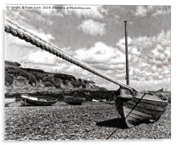 Old film camera shot in Bull bay Acrylic by Frank Irwin