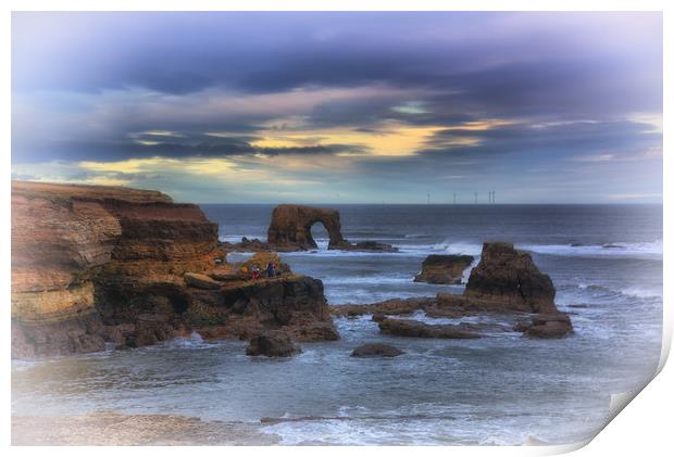 "Whitburn arch                                     Print by kevin wise