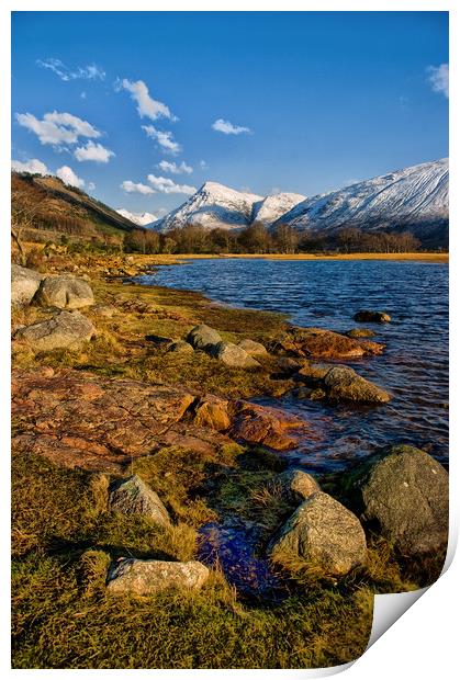 By The Shores of Loch Etive Print by Jacqi Elmslie