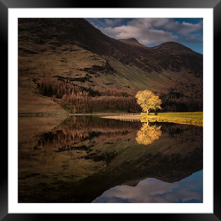 Buttermere Sentinel #3 Framed Mounted Print by Paul Andrews