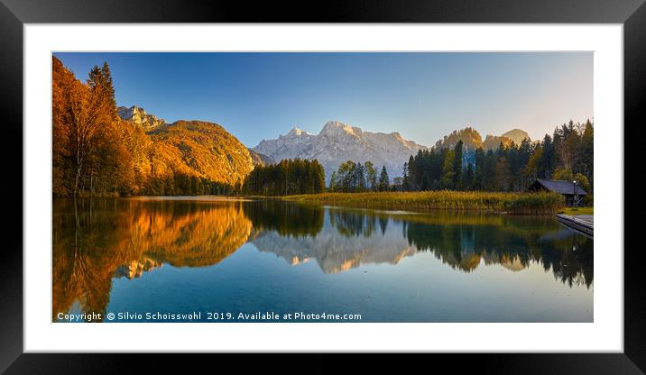 Indian summer Framed Mounted Print by Silvio Schoisswohl